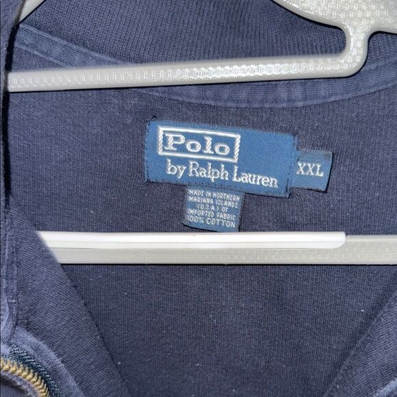 Polo Ralph Lauren Navy Half-Zip Sweater - Picture 7 of 13